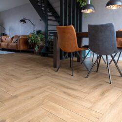 FLOER FLR-1610 VISGRAAT LAMINAAT - BRUIN EIKEN - Afbeelding 4
