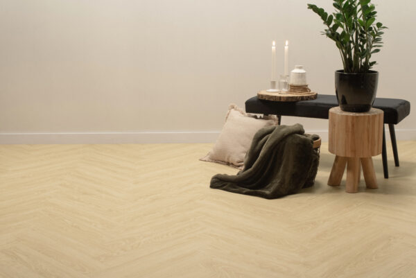 FLOER 3906 PVC VISGRAATCLICK - KINGBEEK CREME