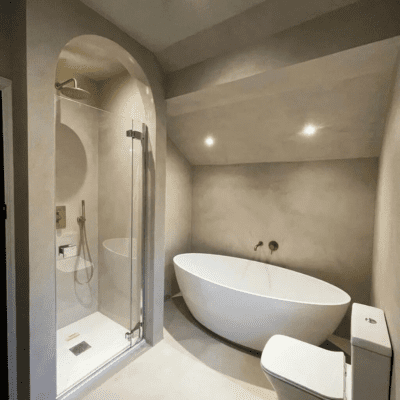 forcrete wand en vloer